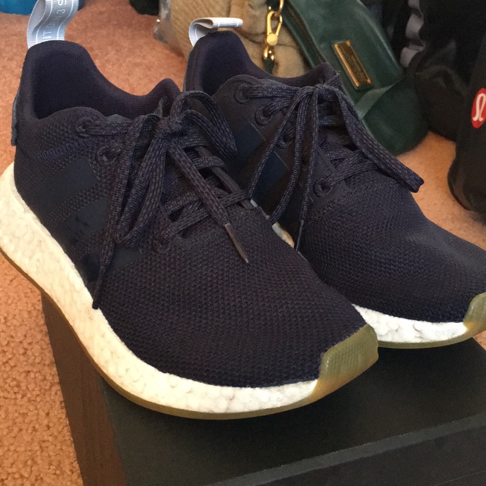 Women’s Adidas NMD_R2 size 6.5. Navy/ white/ grey